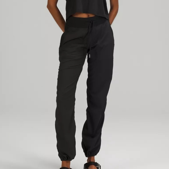 lululemon athletica Pants - Lululemon Dance Studio Black Pants Unlined